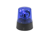 LED Mini-Polizeilicht blau USB/Batterie
