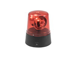 LED Mini-Polizeilicht rot USB/Batterie