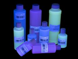 UV-aktive Stempelfarbe, transparent blau, 50ml