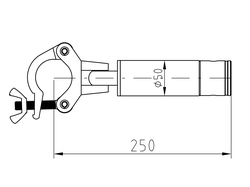 CORS-25 Cornerbrace 25cm Adapter