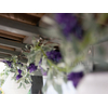Blütengirlande, künstlich, violett, 180cm