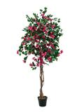 Bougainvillea, Kunstpflanze, rosa, 150cm