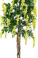 Goldregenbaum, Kunstpflanze, gelb, 180cm