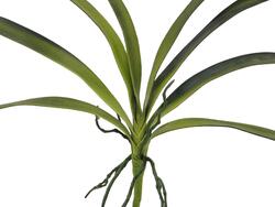 Orchideenblatt (EVA), künstlich, grün, 45cm