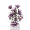 Magnolienzweig (EVA), künstlich, violett