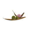 Sukkulenten Kugel (EVA), Kunstpflanze, rosa, 20cm