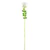 Kristallrose, Kunstblume, weiß, 81cm 12x