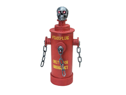 Halloween Feuerhydrant, 28x13x13cm
