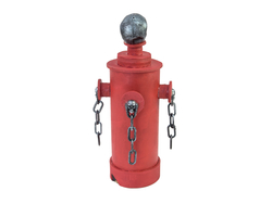 Halloween Feuerhydrant, 28x13x13cm