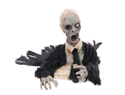 Halloween Zombie, animiert 43cm