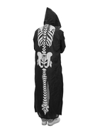 Halloween Kostüm Skelett-Umhang