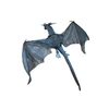 Halloween Flying Dragon, animiert, blau, 120cm