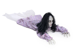Halloween Figur Crawling Girl, 150cm