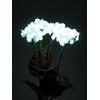Hortensie, weiß mit Blüten, 100 LEDs