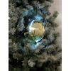 LED Snowball 15cm, gold