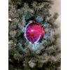 LED Snowball 15cm, rosa