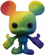 Funko Pop Pride Mickey Mouse Vinyl Figur 10 cm