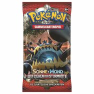 Pokemon Booster Pack Aufziehen der Sturmröte DE Sonne & Mond 1