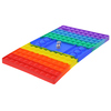 POP IT Stressabbau - Spiel Brettspiel - Regenbogenfarbig; 19 x 32 cm