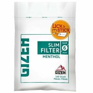 Gizeh Slim Filter Menthol 6mm 120 Stück