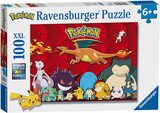 Ravensburger Kinderpuzzle 10934 - Pokémon - 100 Teile XXL Puzzle für Kinder ab 6 Jahren