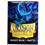 Dragon Shield Matte Sleeves - Night Blue (60 Sleeves) fürYu-Gi-Oh!