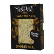 Yugioh Yu-Gi-Oh! 24 Karat Gold plattiert Metalplatte Summoned Skull *LIMITIERTE EDITION*