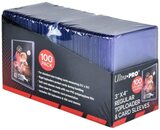 Ultra Pro Regular Toploader 3" x 4" 35PT (100 dicke Schutzhüllen) & 100 Card Sleeves