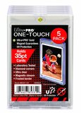 Ultra Pro ONE-TOUCH CARD HOLDER (35 PT.) (5-PACK)