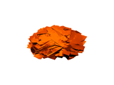 Metallic Konfetti rechteckig 55x18mm, orange, 1kg