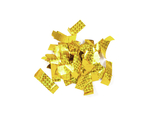 Metallic Konfetti rechteckig 55x18mm, gold, Lasereffekt, 1kg