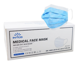 Intco 50x Medizinische Einwegmaske Typ 2R IIR Schutzmaske OP Maske EN14683:2019 Schutz