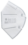 SQ FFP2 Mundschutz 2 x Schutzmaske Shengquan Atemschutz CE0598