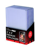 Ultra Pro Super Clear Premium Toploader 3x4 Zoll (extrem dicke Schutzhüllen) - 25 Stück