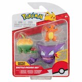 Pokémon - Battle Figure Set - Schlapfel, Alpollo & Glumanda