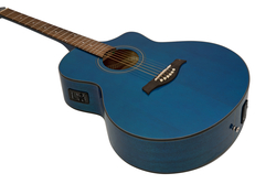STW-50 Westerngitarre, blau