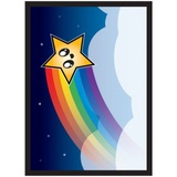 YGO Sleeves - Double Matte Rainbow Star (60 Sleeves)