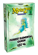 MetaZoo TCG Cryptid Nation UFO 1st Edition Theme Deck Display Forest Elemental Queen