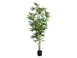 Hanfpflanze, Kunstpflanze, 150cm