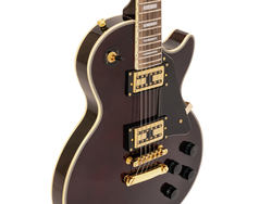 LP-700 E-Gitarre, burgunda
