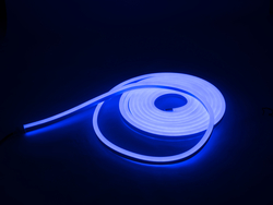 LED Neon Flex 24V 5m blau Set