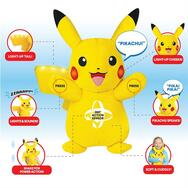 Pokemon Featured Funktions Pikachu Plüschtier 25cm