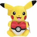 Pokémon Plüsch - Pikachu mit Herz 20 cm