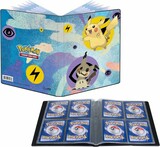 4 Pocket Portfolio - Pokemon Pikachu & Mimikyu Sammelalbum für bis zu 80 Karten - A5