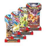 Pokemon Scarlet and Violet Obsidian Flames Sleeved Booster Englisch