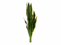 Bogenhanf (EVA), künstlich, grün-gelb, 60cm