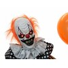 Halloween Figur Clown mit Luftballon, animiert, 166cm