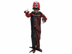 Halloween Figur Pop-Up Clown, animiert, 180cm