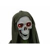 Halloween Figur Skelett mit grünem Umhang, animiert, 170cm