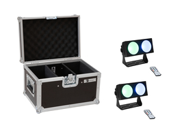 Set 2x LED CBB-2 COB RGB Leiste + Case